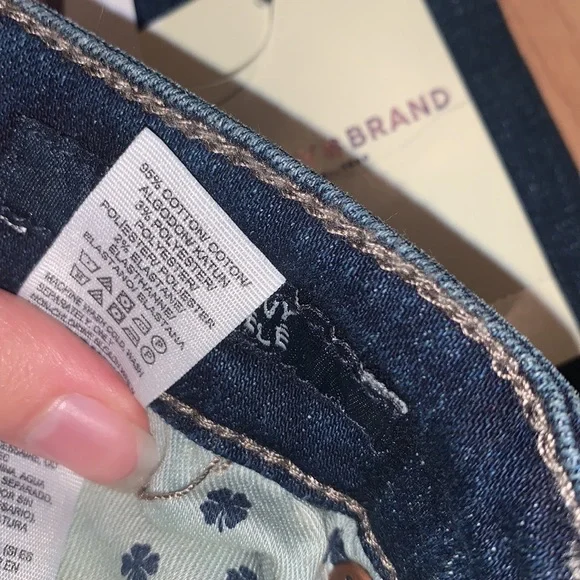 Lucky Brand | Ava Skinny Low Rise Blue Jeans Size 26 - Picture 7 of 9